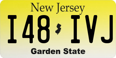 NJ license plate I48IVJ