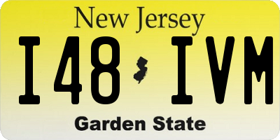 NJ license plate I48IVM