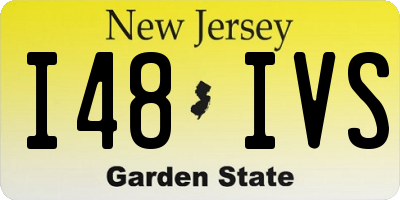 NJ license plate I48IVS