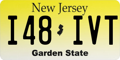 NJ license plate I48IVT