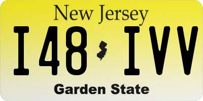 NJ license plate I48IVV