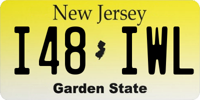 NJ license plate I48IWL