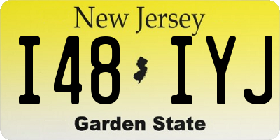 NJ license plate I48IYJ