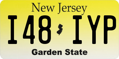 NJ license plate I48IYP
