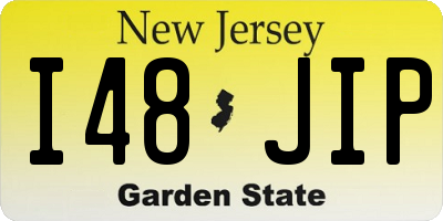 NJ license plate I48JIP