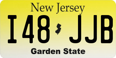 NJ license plate I48JJB