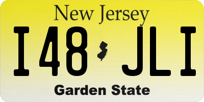 NJ license plate I48JLI