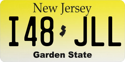 NJ license plate I48JLL