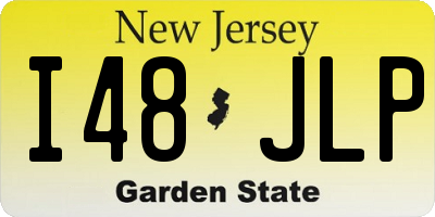NJ license plate I48JLP
