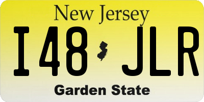 NJ license plate I48JLR