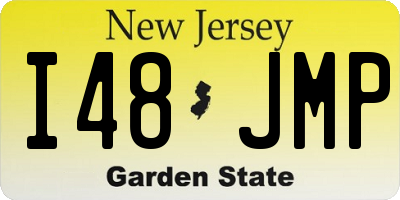 NJ license plate I48JMP