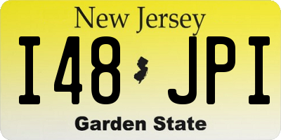 NJ license plate I48JPI