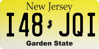 NJ license plate I48JQI