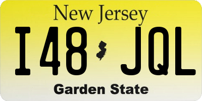 NJ license plate I48JQL