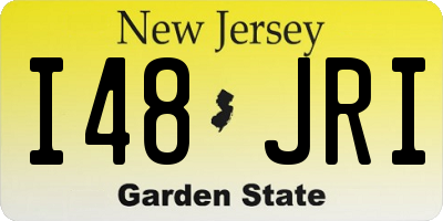 NJ license plate I48JRI