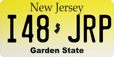 NJ license plate I48JRP
