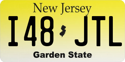 NJ license plate I48JTL
