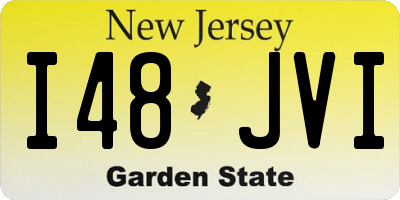 NJ license plate I48JVI