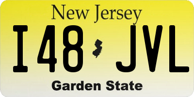 NJ license plate I48JVL
