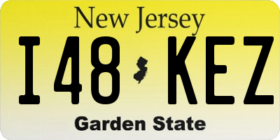 NJ license plate I48KEZ