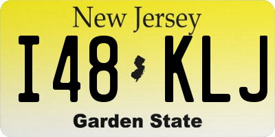 NJ license plate I48KLJ