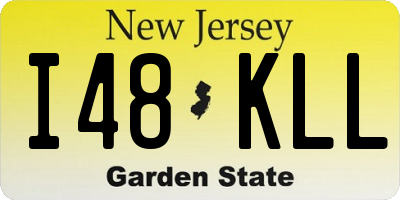 NJ license plate I48KLL