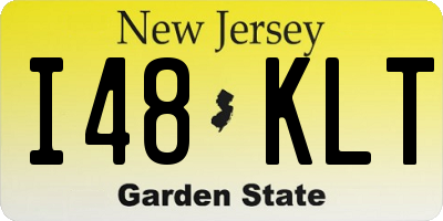 NJ license plate I48KLT
