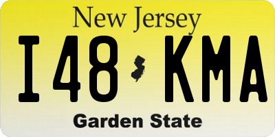 NJ license plate I48KMA
