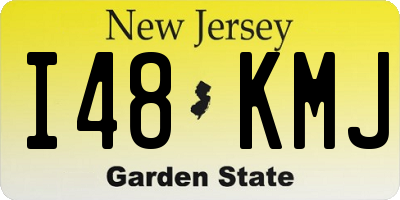 NJ license plate I48KMJ