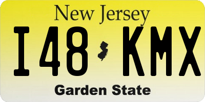 NJ license plate I48KMX