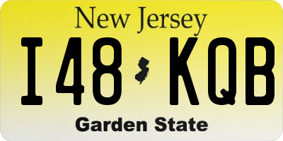 NJ license plate I48KQB
