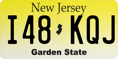 NJ license plate I48KQJ