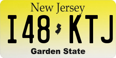 NJ license plate I48KTJ