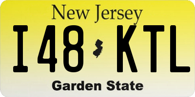 NJ license plate I48KTL