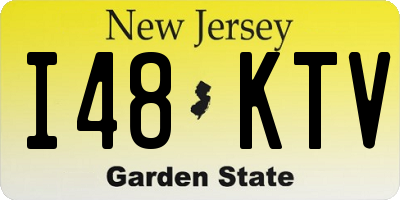 NJ license plate I48KTV