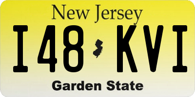 NJ license plate I48KVI