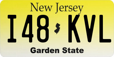 NJ license plate I48KVL