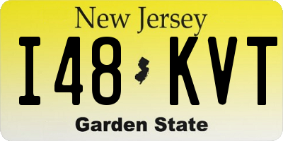 NJ license plate I48KVT
