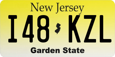 NJ license plate I48KZL