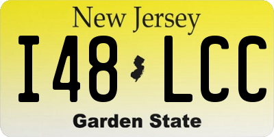 NJ license plate I48LCC