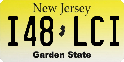 NJ license plate I48LCI