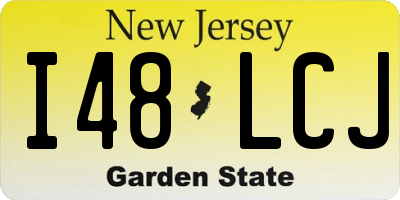 NJ license plate I48LCJ