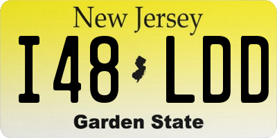 NJ license plate I48LDD