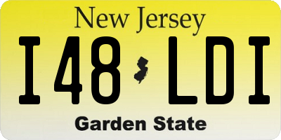 NJ license plate I48LDI