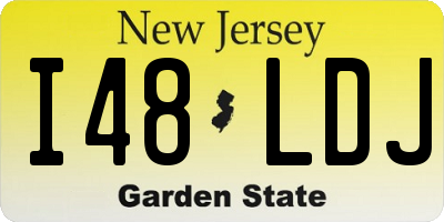 NJ license plate I48LDJ