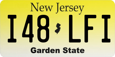 NJ license plate I48LFI