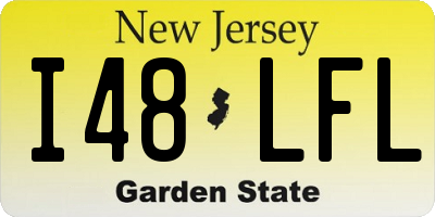 NJ license plate I48LFL
