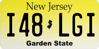 NJ license plate I48LGI