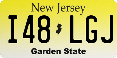 NJ license plate I48LGJ