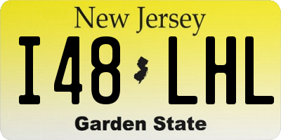 NJ license plate I48LHL